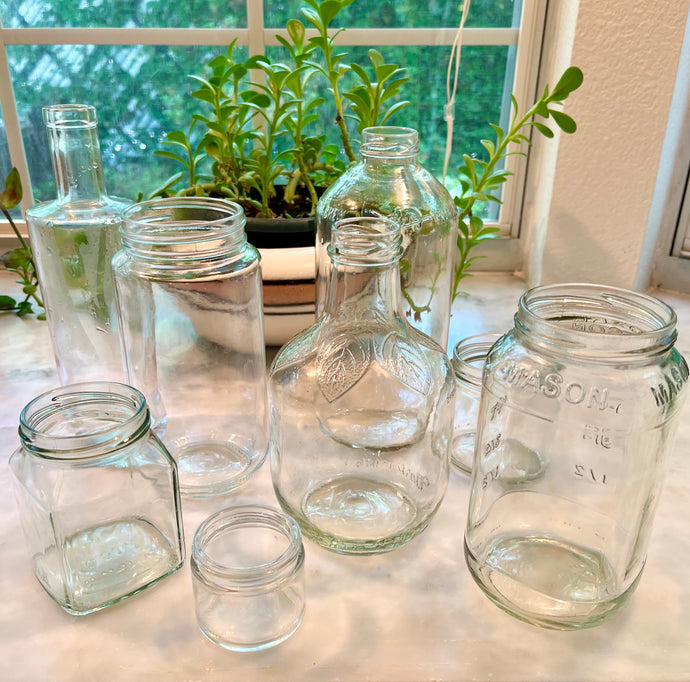 Plastic Free July: How to Clean Glass Jars