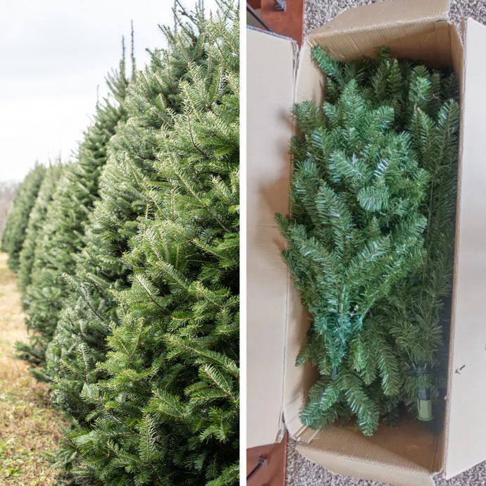 Real vs Artificial Trees