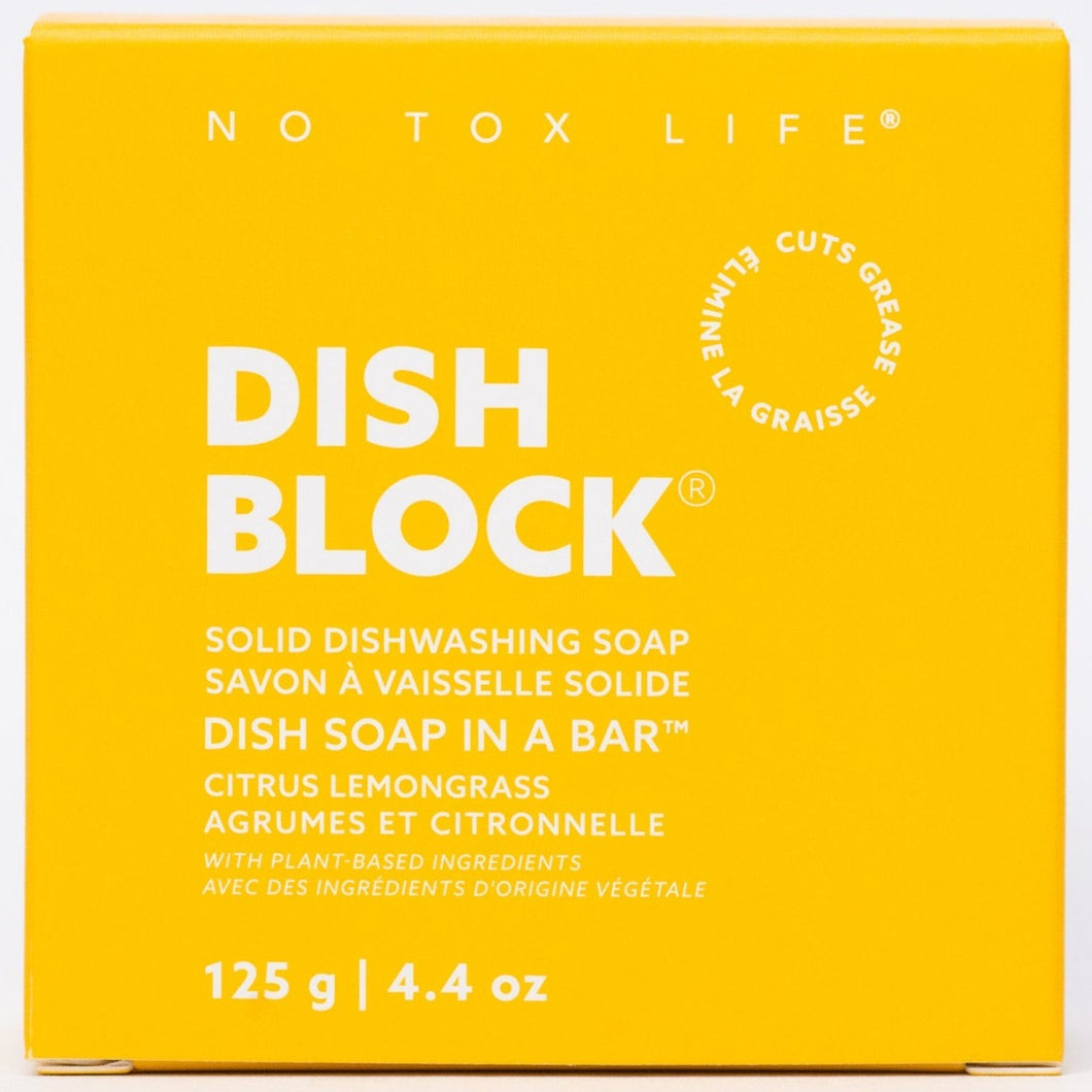 Solid Dish Block Citrus Lemongrass No Tox Life